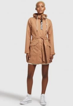 Khujo Femme LAUREN Trench Toffee -Khujo Soldes cac5f6708b704796b6f7a21eb8bdda2d