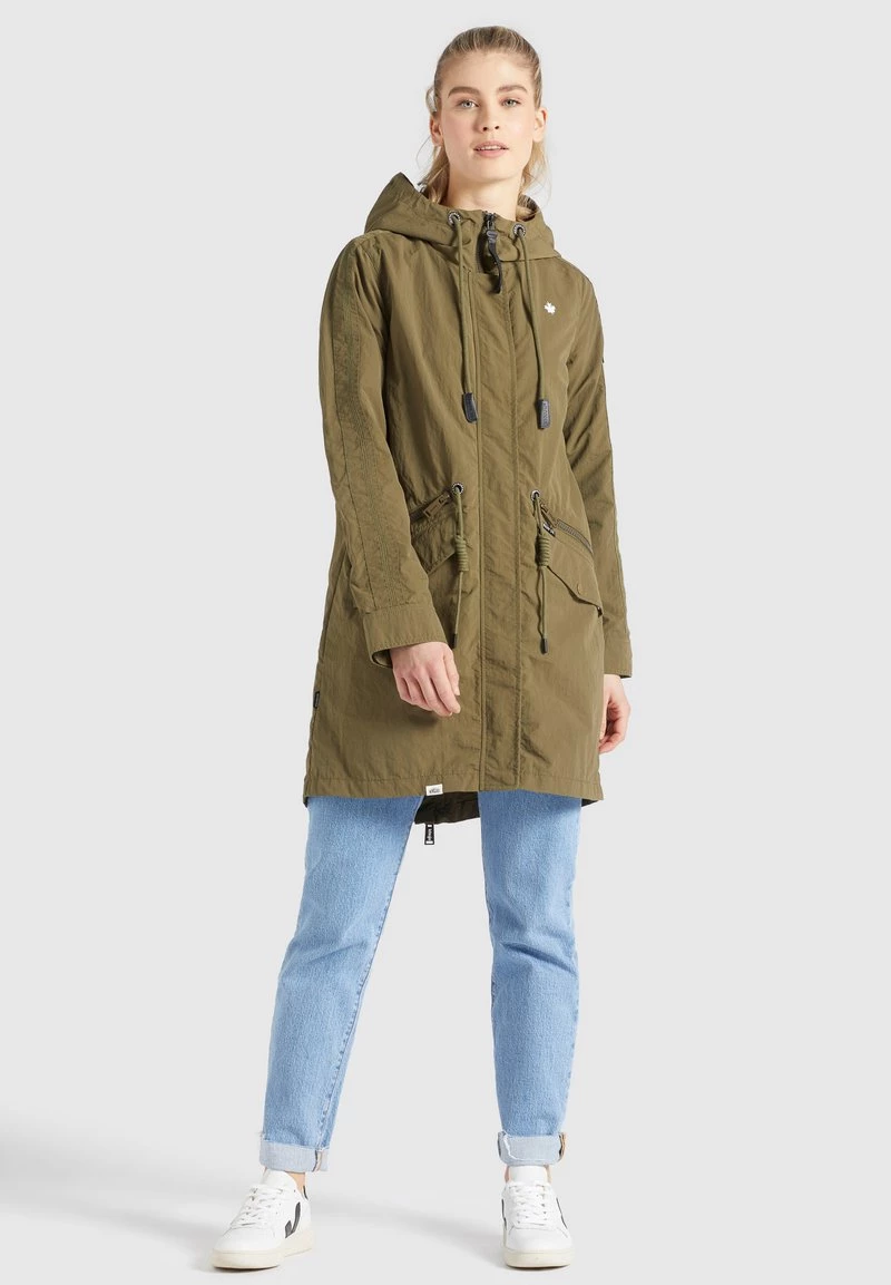 Khujo Femme NEPHELE Parka Khaki 4 Khujo Femme NEPHELE Parka Khaki – Image 2