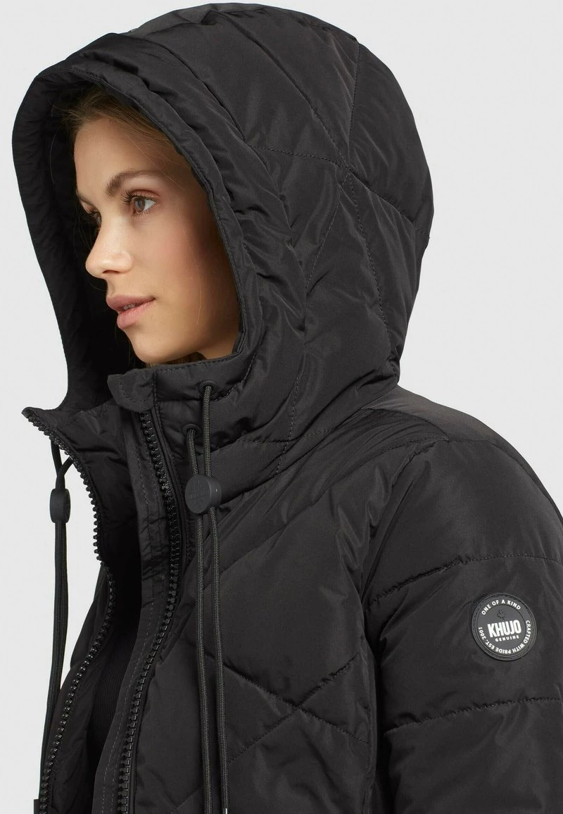 Khujo ELESSA2 Veste D'hiver Schwarz Femme 6 Khujo ELESSA2 Veste D'hiver Schwarz Femme – Image 4