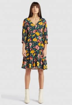 Khujo SAVORY Robe De Jour Multi Coloured Femme -Khujo Soldes cb5eca45af8048c08b5eb375a6c8198e
