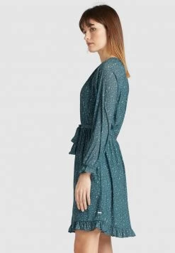 Khujo Femme MEDUSA Robe De Jour Grün -Khujo Soldes cbb80e5eb87f4f4f8177a3c83a993ad6