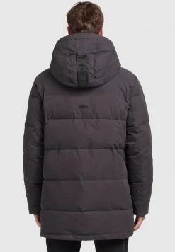 Khujo SHANCK Veste D'hiver Dunkelgrau Homme -Khujo Soldes cbc4396f3b0947f2994032e2859ca46f