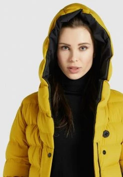 Khujo DIWANA MATT Veste D'hiver Gelb Femme -Khujo Soldes cc1cdd23e220426284bbd2765e892b50