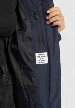 Khujo JILIAS Veste D'hiver Dunkelblau Femme -Khujo Soldes cc294bc63b404205b5e1b26d2c6ec52b