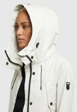 Khujo Femme AIRA2 Parka Hellgrau -Khujo Soldes cc66fae56d6443e8b13151252be5c2f0