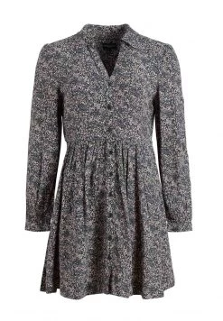 Khujo GISSE Robe Chemise Rosa Femme -Khujo Soldes cc913cf6689142738e853e9c7bc739ff