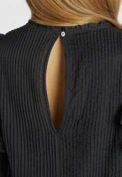Khujo HALIA Blouse Black Femme -Khujo Soldes ccd9cd3b8f8d4fdd8c5adb05f42869d9
