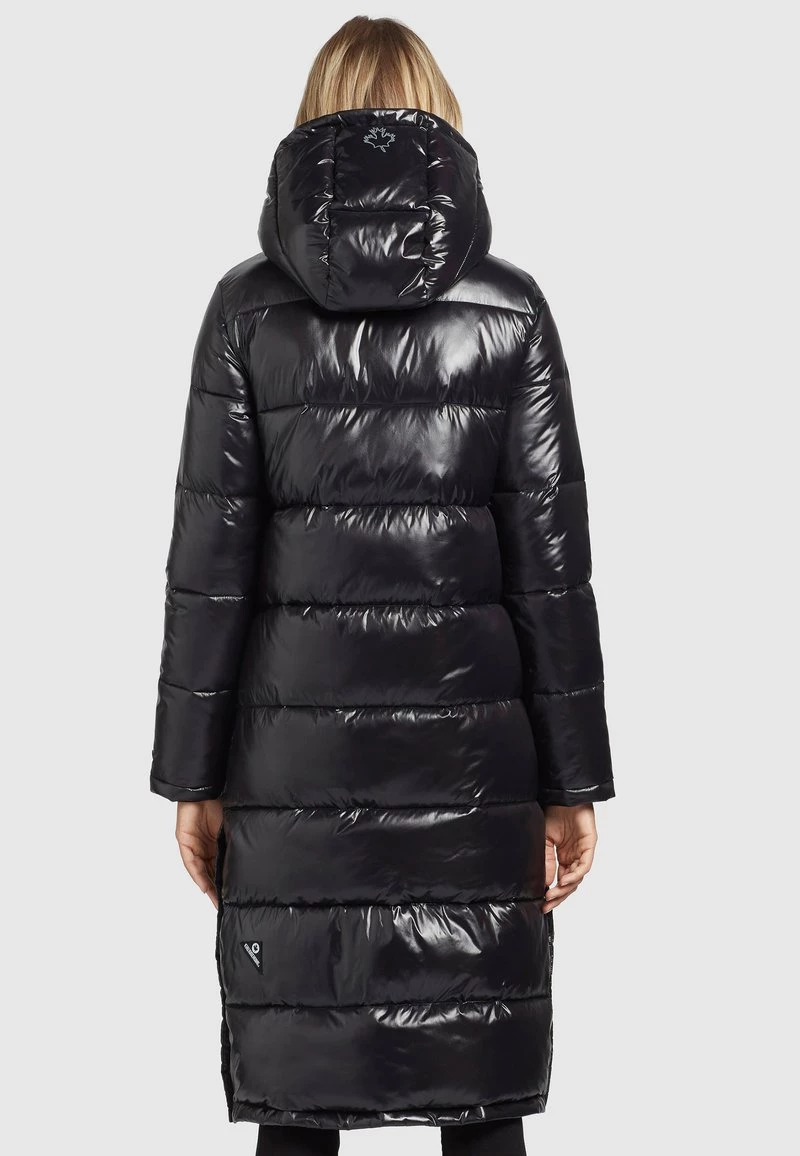 Khujo Femme CORINNA SHINY Veste D'hiver Schwarz 5 Khujo Femme CORINNA SHINY Veste D'hiver Schwarz – Image 3