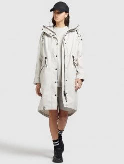 Khujo Femme MARNIA Parka Hellgrau -Khujo Soldes ce2802f8a7ef4ba18a38b2e358163dcb