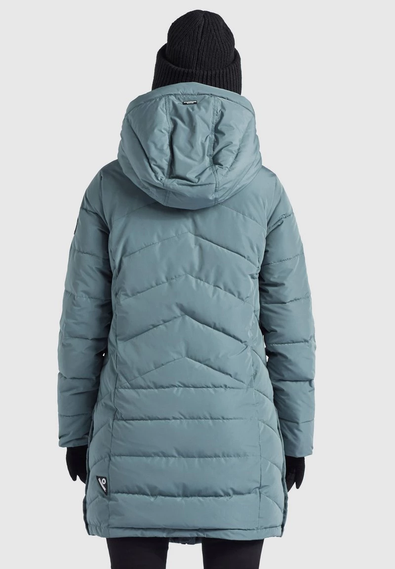 Khujo DELINAS2 Veste D'hiver Blaugrau Femme 5 Khujo DELINAS2 Veste D'hiver Blaugrau Femme – Image 3