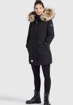 Khujo AKANDI Veste D'hiver Schwarz Femme