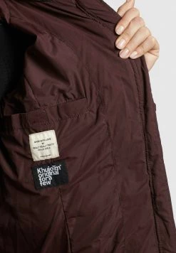 Khujo Femme TWEETY PRIME5 PEACHED Veste Mi Saison Weinrot -Khujo Soldes d30dbcecfe4d4646af82080b72daabb1