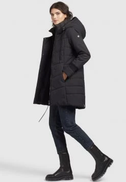 Khujo Femme ELVA STRUCTURED Veste D'hiver Schwarz -Khujo Soldes d37313cbf86347dfa20f2f1d188cf8f0
