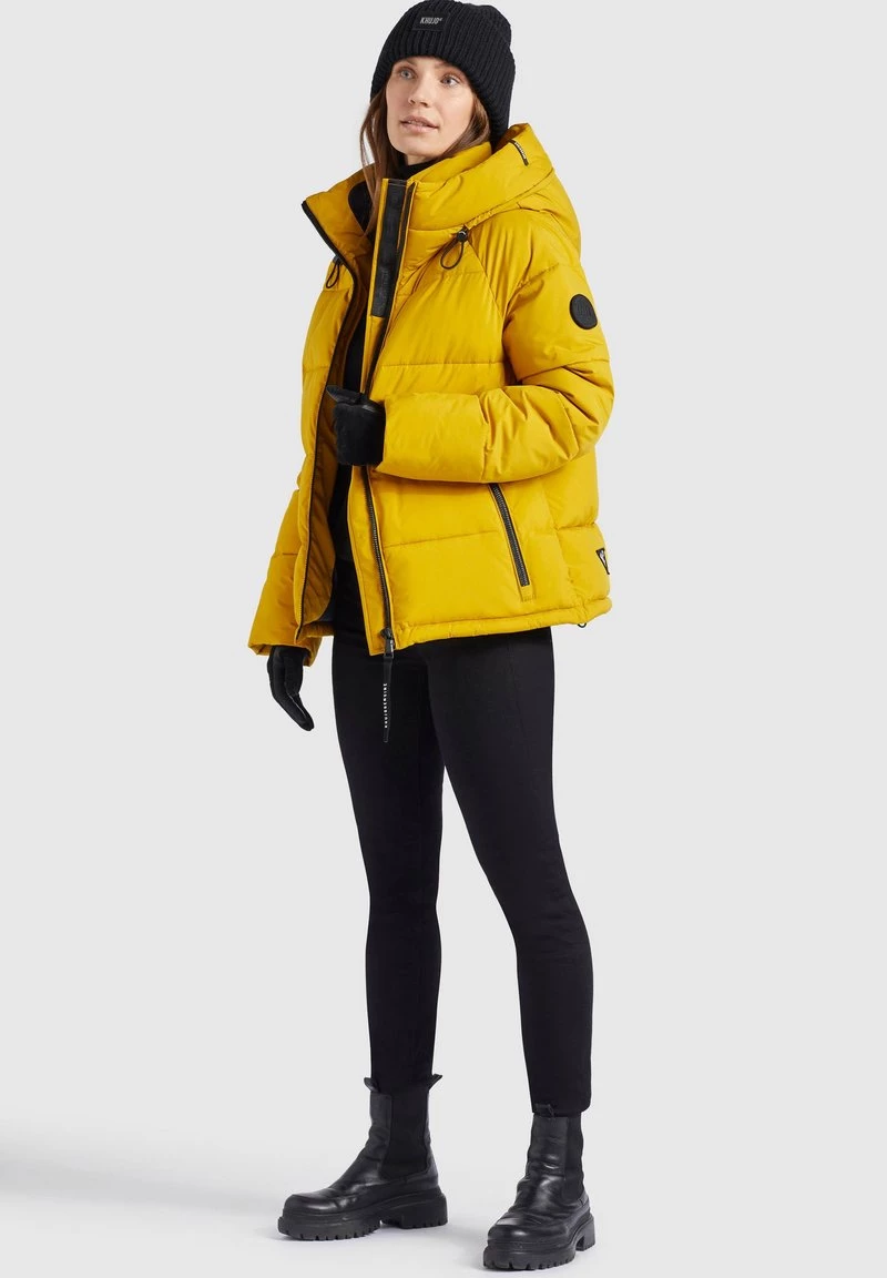 Khujo ISIDORA Veste D'hiver Gelb Femme 8 Khujo ISIDORA Veste D'hiver Gelb Femme – Image 6
