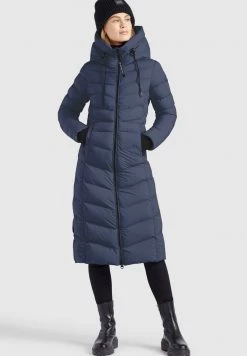 Khujo Femme INGRAM MATT Veste D'hiver Dunkelblau