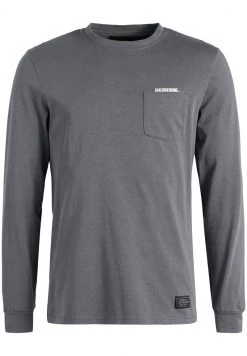 Khujo Homme LONGSLEEVE TARRAGON T Shirt à Manches Longues Washed Grey -Khujo Soldes d46ad224feec4771bd484ed5b41dbfcc