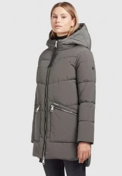 Khujo Femme BINE Veste D'hiver Graugrün -Khujo Soldes d49e73f6f97944af826abaa557fec057