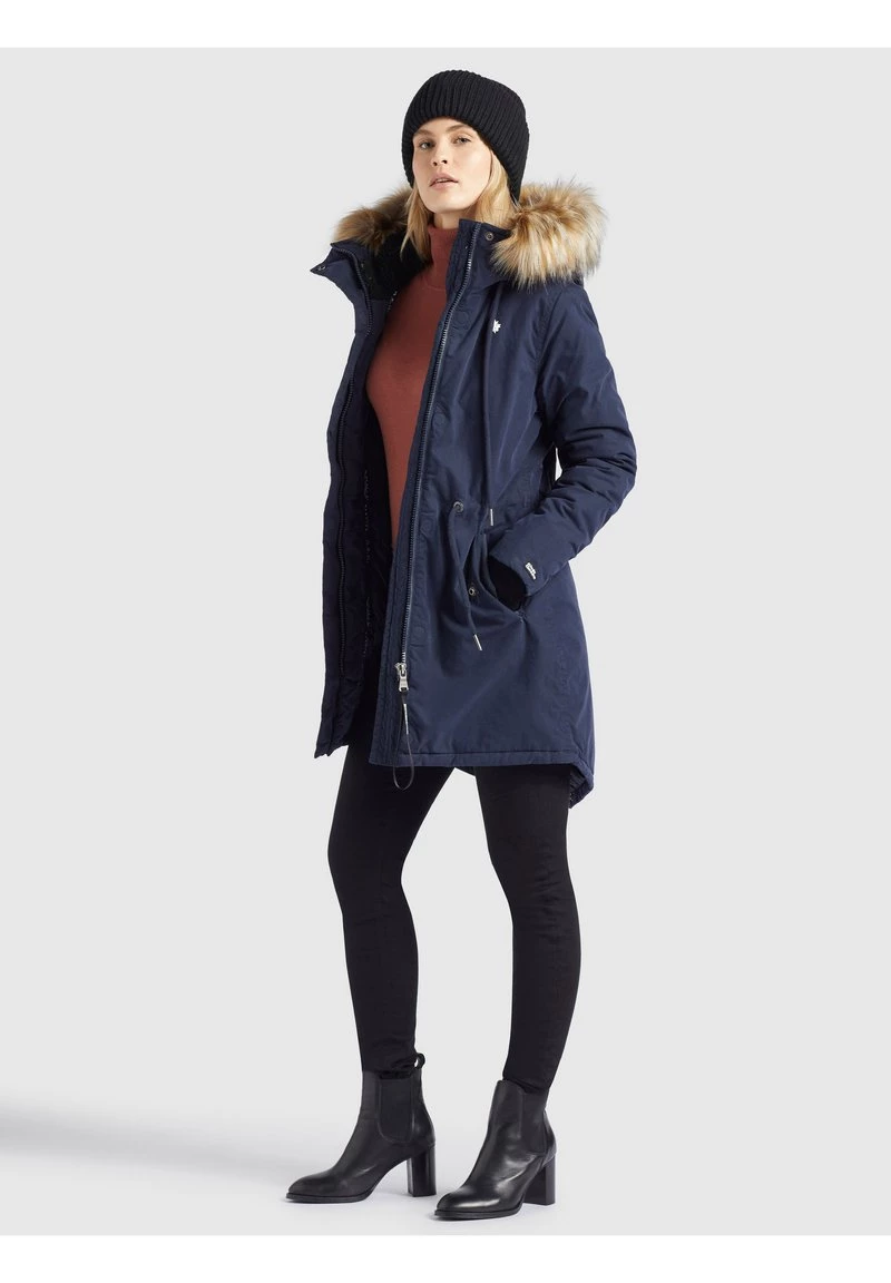 Khujo CODISH Veste D'hiver Dunkelblau Femme 6 Khujo CODISH Veste D'hiver Dunkelblau Femme – Image 4