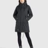 Khujo MANTEL XENIA Veste D'hiver Dunkelgrau Femme -Khujo Soldes d630a11b071f4280ab282c71584e6fae