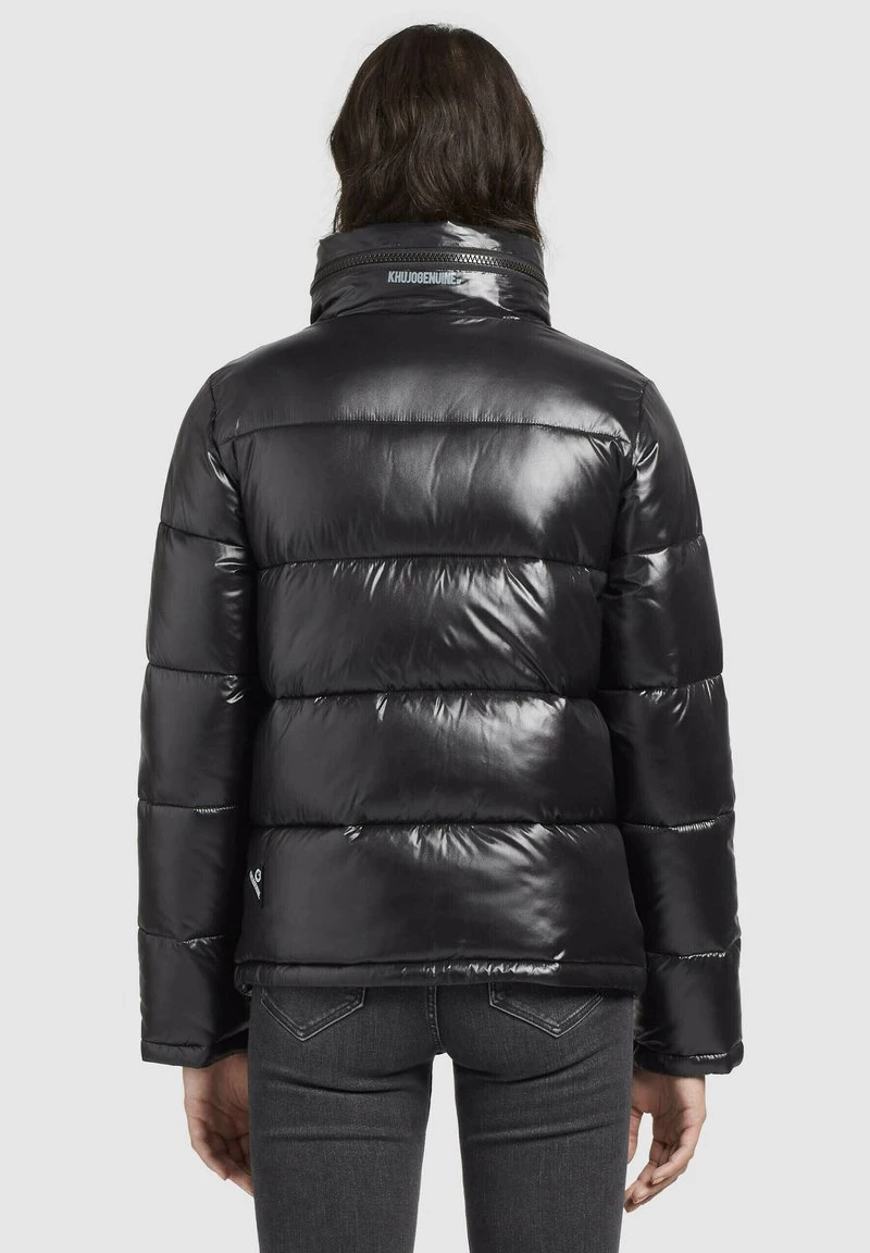 Khujo BLONDIE SHINY Veste D'hiver Schwarz Femme 5 Khujo BLONDIE SHINY Veste D'hiver Schwarz Femme – Image 3