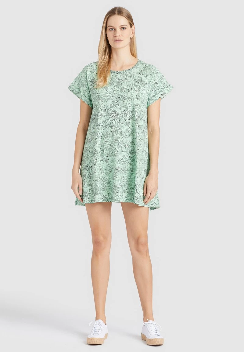 Khujo Femme IOCASTE Robe En Jersey Türkis 4 Khujo Femme IOCASTE Robe En Jersey Türkis – Image 2