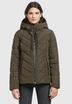 Khujo EIJA2 Veste D'hiver Dunkeloliv Femme