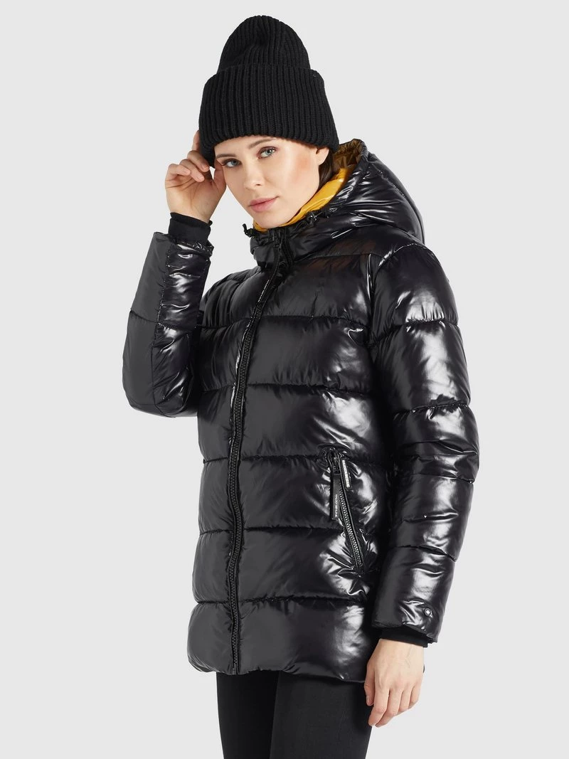 Khujo Femme AWINTA Veste D'hiver Schwarz 7 Khujo Femme AWINTA Veste D'hiver Schwarz – Image 5