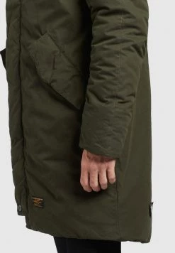 Khujo HOLDER Veste D'hiver Dunkelgrün Homme -Khujo Soldes d8aeb2c90d344bd7b72da7ab296fd53a