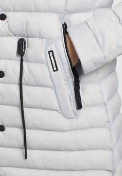 Khujo MANTEL NIANA SHINE Veste D'hiver Hellgrau Femme -Khujo Soldes d8e3d00aa40e49a487df03c4a430599c