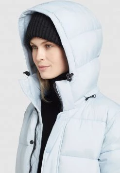 Khujo CORINNA MATT Veste D'hiver Hellblau Femme -Khujo Soldes d900f56eafef4cfda1d7eb9ffc418ebd