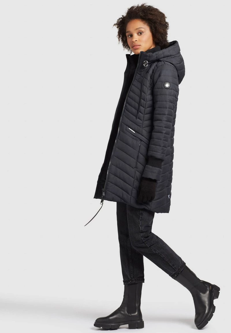 Khujo MANTEL TOOTS STRUCTURED Veste D'hiver Grau Femme 7 Khujo MANTEL TOOTS STRUCTURED Veste D'hiver Grau Femme – Image 5