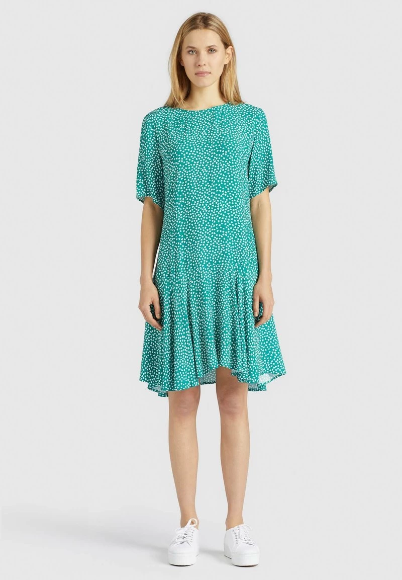 Khujo Femme AVARU Robe De Jour Turquoise 7 Khujo Femme AVARU Robe De Jour Turquoise – Image 5