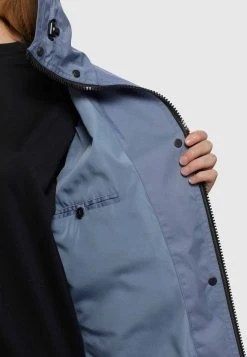 Khujo Femme FRIPS Veste Mi Saison Blau -Khujo Soldes ddeb9d6c90c84755bb3c75fba0136868