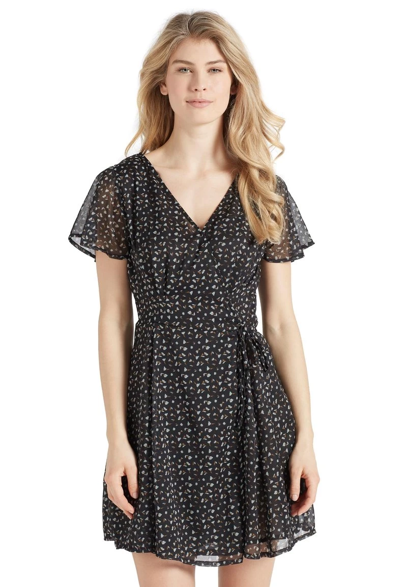 Khujo VARVARA Robe De Jour Black/blue Femme 3 Khujo VARVARA Robe De Jour Black/blue Femme