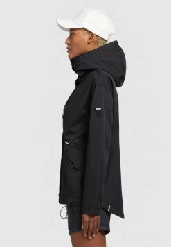 Khujo FRIPS Veste Mi Saison Black Femme -Khujo Soldes de78c40fecee48a6b207eb53e90e77fc