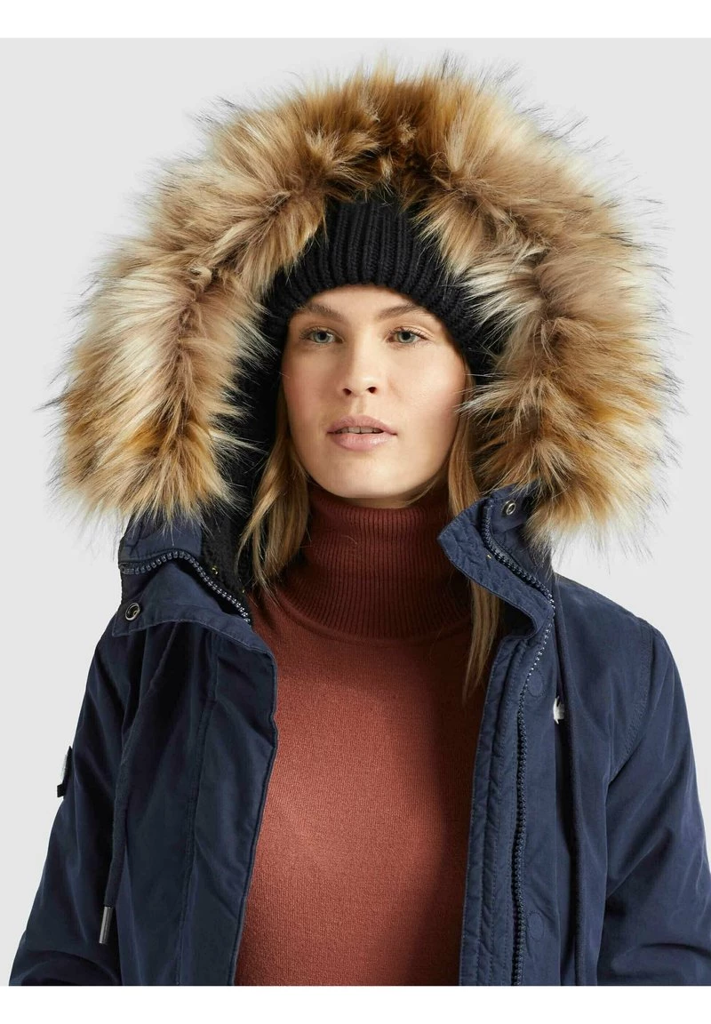 Khujo CODISH Veste D'hiver Dunkelblau Femme 8 Khujo CODISH Veste D'hiver Dunkelblau Femme – Image 6