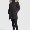 Khujo Femme MELINDRA2 Veste D'hiver Schwarz -Khujo Soldes df8ef976232848be972ebe3398dde8f5