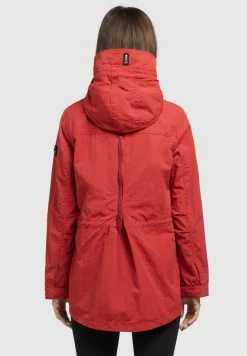 Khujo Femme CAIMA Parka Rot -Khujo Soldes df9ca66b0c9b401ba55c330e3bc3095f