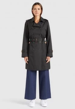 Khujo AMELE Trench Schwarz Femme
