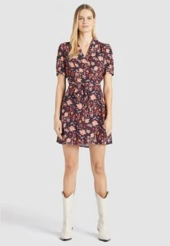 Khujo Femme FROMMET Robe De Jour Orange Rot Gemustert 13 Khujo Femme FROMMET Robe De Jour Orange Rot Gemustert -Khujo Soldes e1a3f19d103d473cad2a18ab0bd6edcc