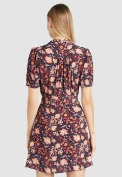 Khujo Femme FROMMET Robe De Jour Orange Rot Gemustert 12 Khujo Femme FROMMET Robe De Jour Orange Rot Gemustert -Khujo Soldes e1d7c8feadeb412f837fd91929a271f8