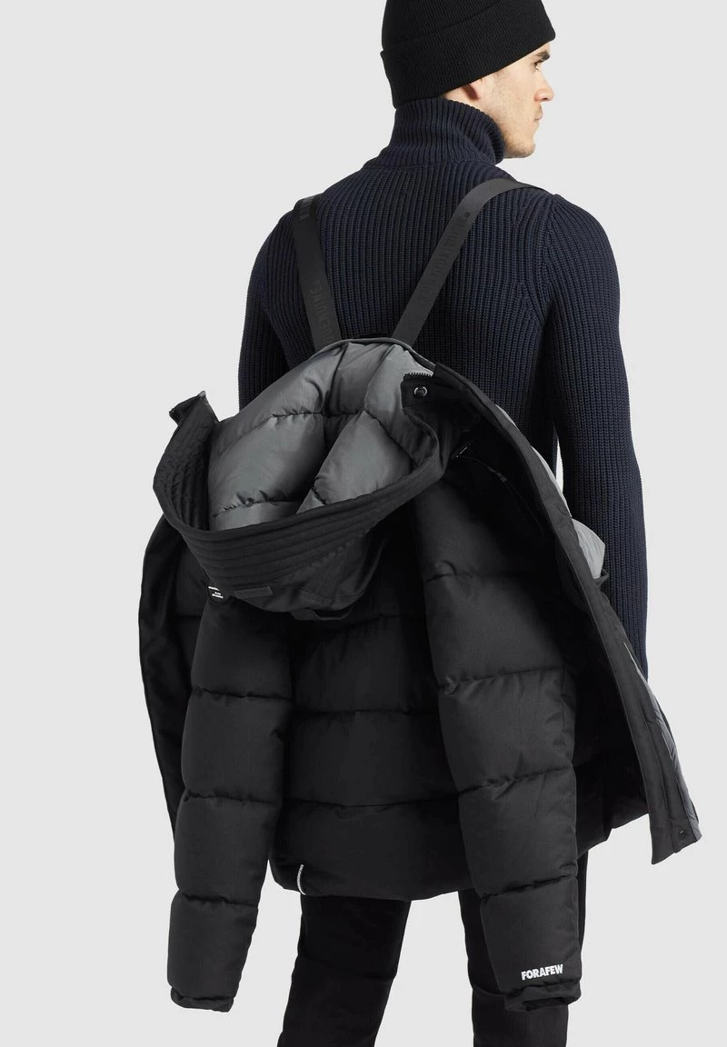 Khujo Homme SAVOR Veste D'hiver Schwarz 6 Khujo Homme SAVOR Veste D'hiver Schwarz – Image 4