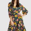 Khujo SAVORY Robe De Jour Multi Coloured Femme -Khujo Soldes e29268eb9f8141178de86ac317b28c49