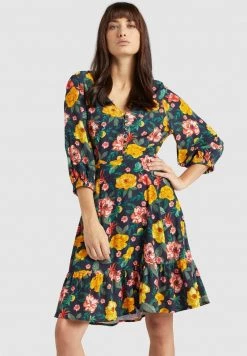 Khujo SAVORY Robe De Jour Multi Coloured Femme