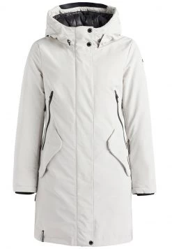 Khujo Femme CHARLYN Veste D'hiver Beige -Khujo Soldes e2a92e7b722541a090612a0dd433e7d0