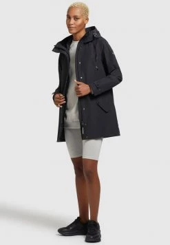 Khujo Femme JELLE Parka Schwarz -Khujo Soldes e2f7071a28c9418bb69a6454913c3edc