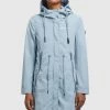 Khujo Femme ADDA Parka Hellblau -Khujo Soldes e3a74daa62a5436bab18a39d7e0e7aee