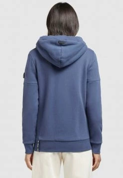 Khujo SALOMEA Sweat à Capuche Zippé Dunkelblau Femme -Khujo Soldes e49267a82d5d4ce6972711a3b248dc4c