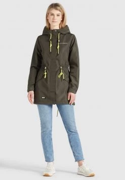 Khujo Femme EMURI Parka Dunkelgrün