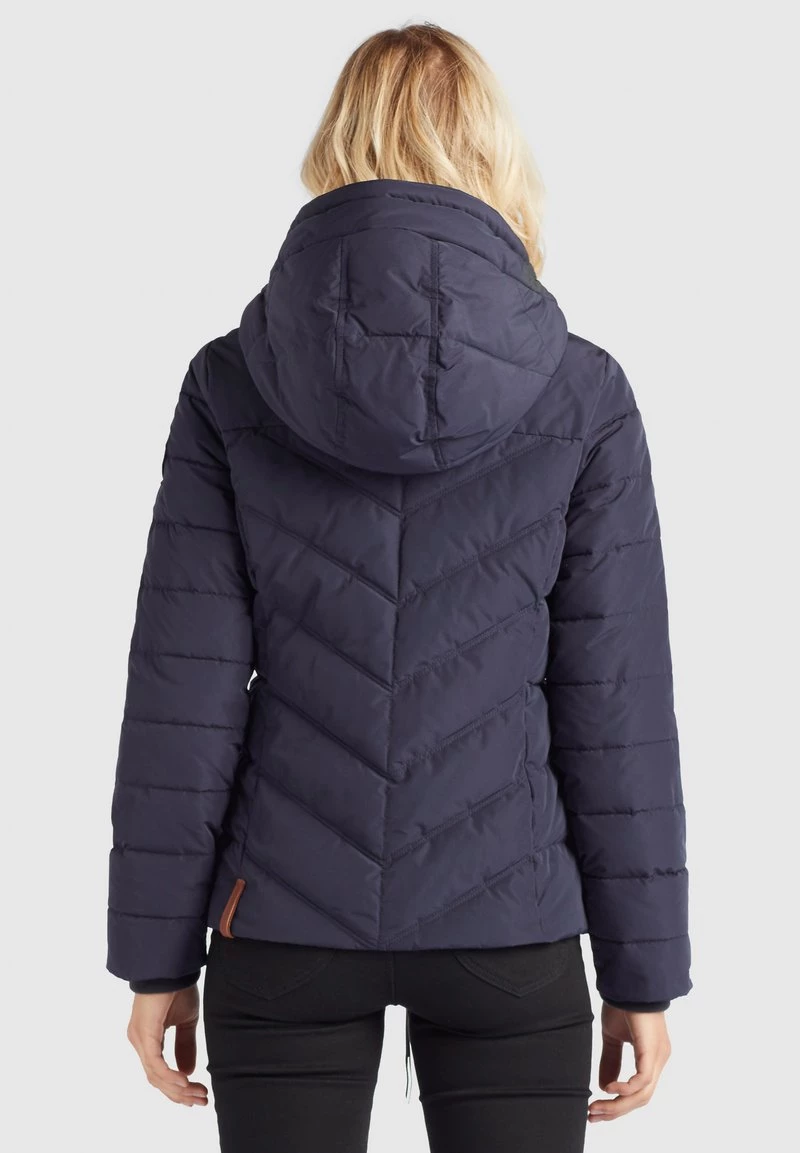 Khujo EIJA Veste D'hiver Dunkelblau Femme 5 Khujo EIJA Veste D'hiver Dunkelblau Femme – Image 3